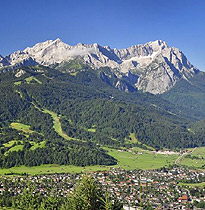 Garmisch-Partenkirchen und Zugspitze